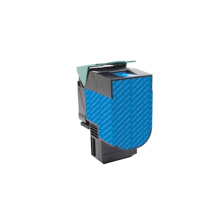 Clover Remanufactured Toner Cartridge Replacement For Lexmark CS510, Cyan, Extra High Yield